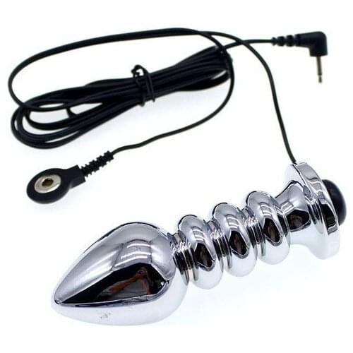 Electrical Stimulation Exotic Accessories Sex Toys For Men Woman Pulse Massager Electro Sex Anal Plug Electric Shock Vagina Plug