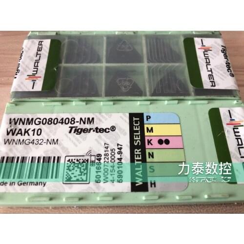 Germany WALTER WNMG080408-NM WAk10/ WNMG080404 /WNMG080412 Cast iron blade Indexable carbide turning inserts CNC lathe tool