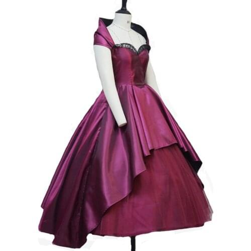 Custom Made The Bearded Woman Dress Cosplay Costume For Halloween Carnival Party Costume