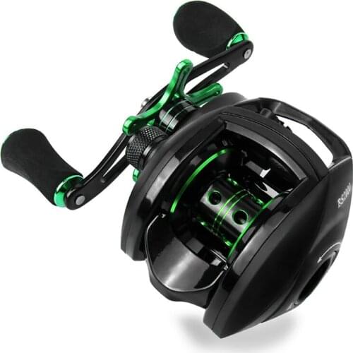 8KG Max Drag Left Right Hand Reel Fishing Baitcasting Reel 8.1:1Gear Ratio Fishing Reel