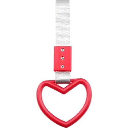 Ring Heart JDM Train Bus Handle Hand Strap Drift Charm Strap Drift Auto Accessories Car Styling Car Accessories