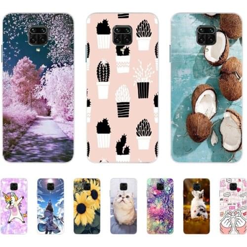 Soft Case For Silicone Back Cover For Cute Phone Cases Cover Bumper for Xiaomi Redmi 9 9A Note 9 9s 9 Pro Case