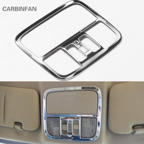 Stainless Car interior trim Front Reading lamp decoration trim cover frame For Honda CRV CR-V 3rd 2007 2008 2009 2010 2011 C1360