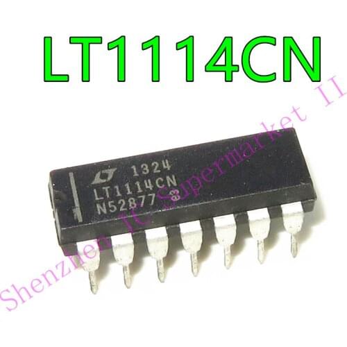 New&Original LT1114CN Dual/Quad Low Power Precision, Picoamp Input Op Amps