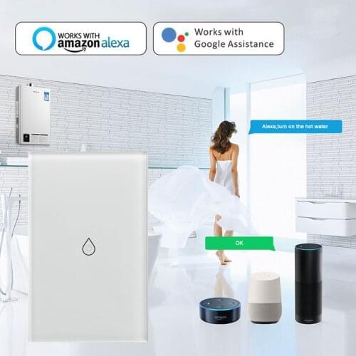 NEW EU 20A WiFi Smart Water-heater Switch APP Remote Control Smart Home Automation Swtich Compatible with Alexa Google Home