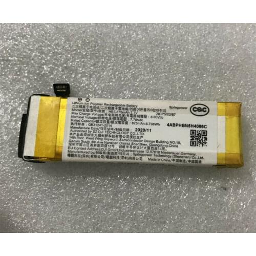 New Original 875mAh Battery HB3-875mAh-7.7V For DJI Osmo Pocket, Osmo Pocket 2