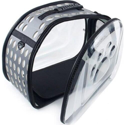 Outdoor Pet Dog Carrier Bag Shoulder Puppy Portable Travel Transparent Cage Breathable Cat Backpack Supplies S For Small Dogs