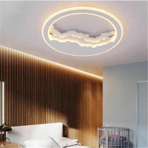 New Modern Style Cloud Ceiling Lamp Personality Living Room Bedroom Villa Diner Room Designer Recommended Led Ceiling Lamps