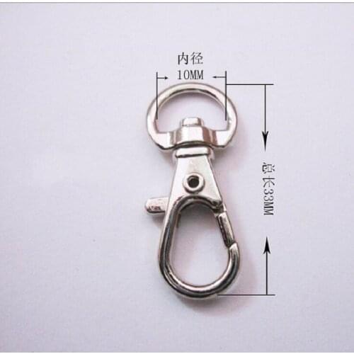 Bag Buckle Key Rings Fashion Bags Accessories for Handbag Messenger Shoulder Bag Women Men Belt Metal Buckle