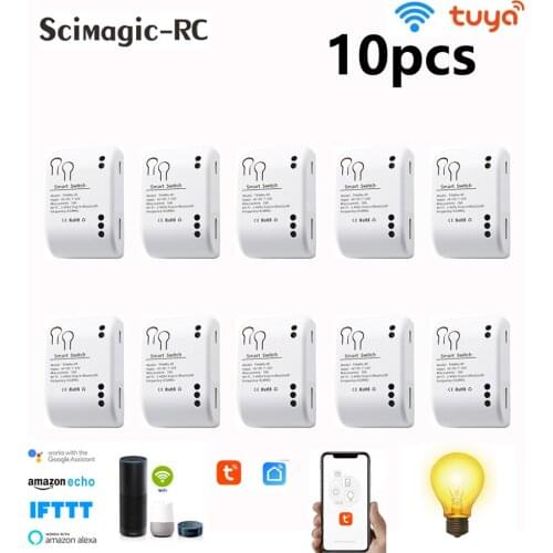 Alexa Google Home Compatible Smart WIFI Module Tuya APP Control Mobile Phone Voice Control Automation WIFI Switch Relay Timer