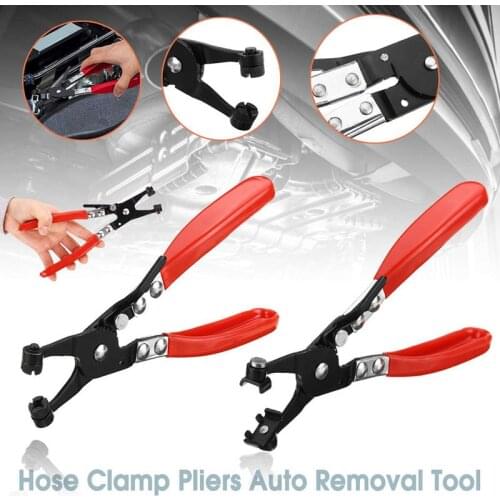 Universal Tube Bundle Clamp Practical Outdoor Auto Pliers Screwdriver Straight Clamp Service Tools Multifunction Accessories