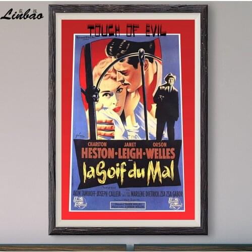 V251 1958 Touch Of Evil Vintage Classic Movie Print Silk Poster Home Deco Wall Art Gift