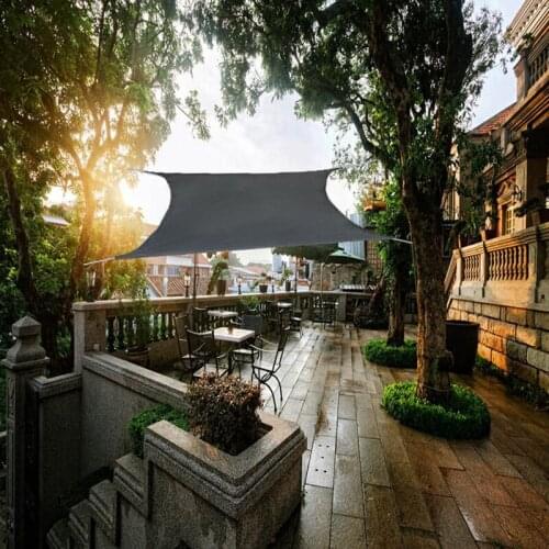 High Quality Garden Sun Shade Sail Triangle Canopy Sail 8' X 8'x 8' Waterproof Shade Sails UV Block