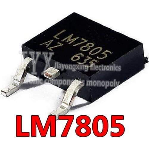 10PCS/LOT LM7805 7805 TO-252 Three-terminal regulator 5V regulator