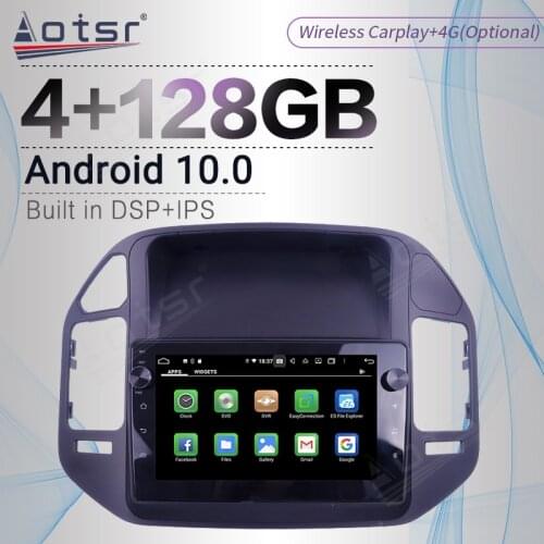 128G Carplay Android Screen Player Car For Mitsubishi Pajero V73/V68 2008-2011 GPS Navi Auto Radio Audio Stereo Head Unit 2 din