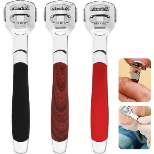 Foot Callus Shaver Heel Hard Skin Remover Hand Feet Pedicure Razor Tool Shavers Stainless Steel Handle Foot Care Tool