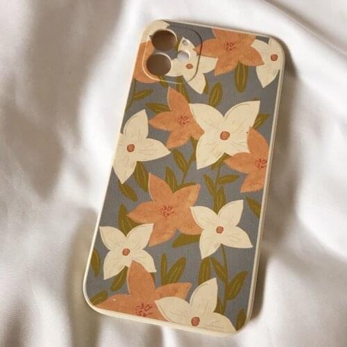 Autumn Maple Leaves Case for iPhone 12 Pro Max Back Phone Cover for 12 Mini 11 Pro Max X XS XR 8 7 Plus SE 2020 Capa