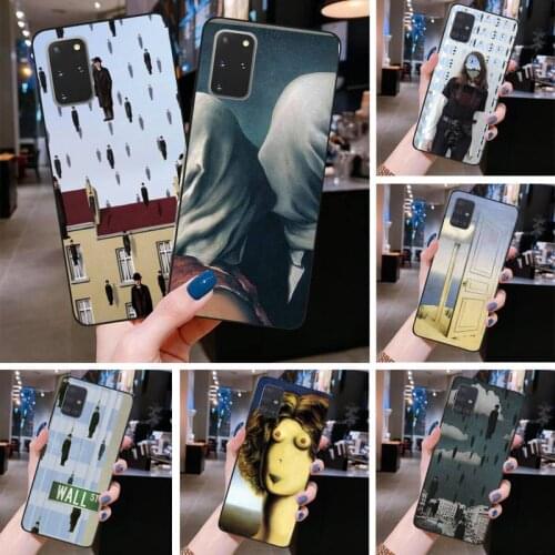 Rene magritte Phone Case for Samsung S20 plus Ultra S6 S7 edge S8 S9 plus S10 5G lite 2020
