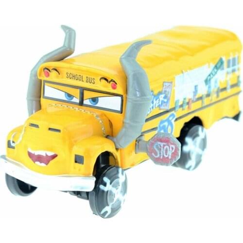 Disney Pixar Cars 3 Miss Fritter Metal Diecast Toy Car 1:55 Loose Brand New In Stock