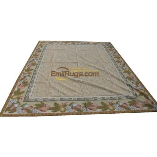Carpet rug needlepoint rug handwoven wool carpets wool large carpet flower rug