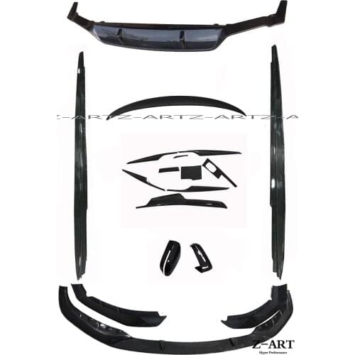 Z-ART carbon fiber body kit for BMW G30 carbon fiber tuning kit for BMW all new 5 series 2017 carbon fiber aerokit for G30