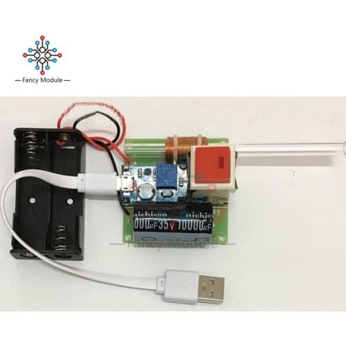 Primary Electromagnetic Gun Module Scientific Experimental Model Electromagnetic Gun Charging Module Range 5M DIY parts