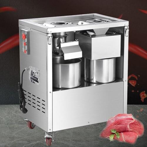 Meat Grinder Electric Meat Grinder Commercial Meat Grinder Stainless Steel Meat Grinder Meat Cutting Machine Desktop 2200W