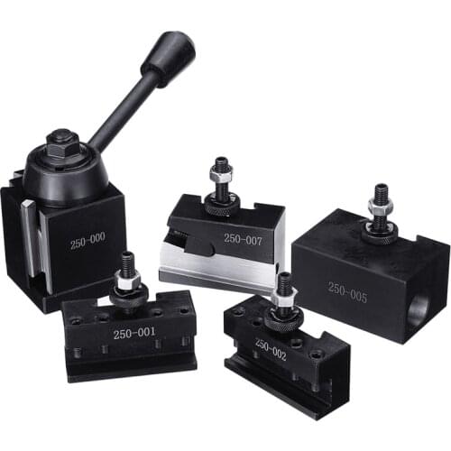 DMC-250-000 Cuniform GIB Type Quick Change Tools Kit Tool Post Holder 250 001-010 Tool Holder for Lathe Tools