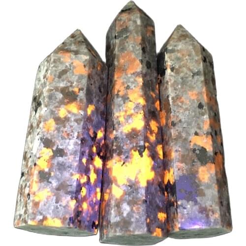 Natural Crystals Quartz High Quality Yooperlite Points Tower Energy Reiki Healing Stone Room Home Office Decoration Gemstone