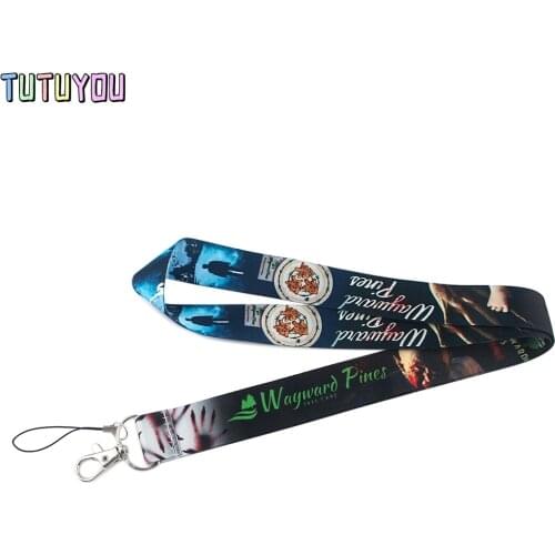 PC2471 TV Show Lanyards ID Badge Holder ID Card Pass Mobile Phone Straps Badge Key Holder Keychain