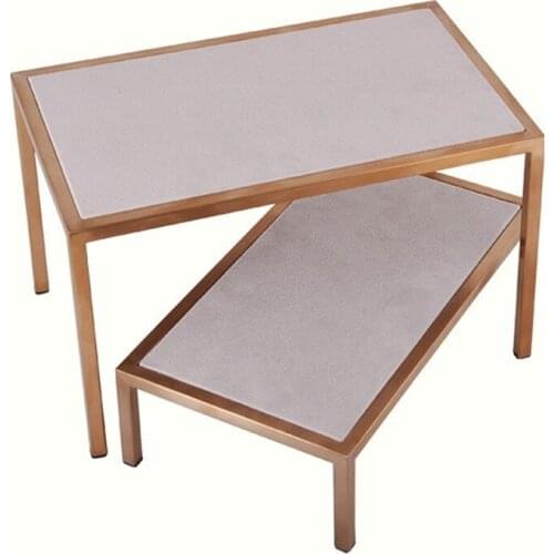 Stainless Steel Table Shelf For Shoes Display Shelf Handbag Tray Bag Holder Display Stand Shoes Display Rack