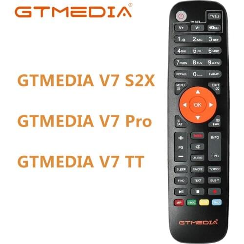 Remote Control GTMEDIA V7 Series TV Receiver High TV Box Set Top Box Satellite Receiver Accessory for V7S2X V7 Pro V7 TT V7 Plus