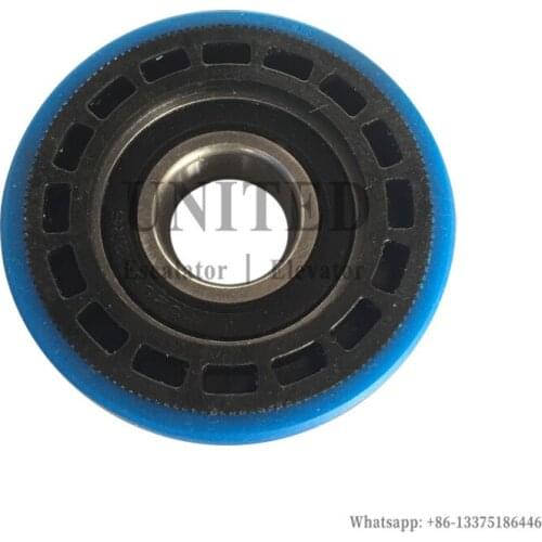 Escalator Step Roller Blue OD80mm W25mm 6205-2RS
