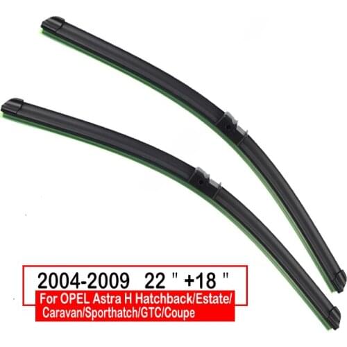 Windshield Wiper Blade For OPEL Astra H Hatchback/Estate/Caravan/Sporthatch/GTC/Coupe2004-2009Accessories front window windscree