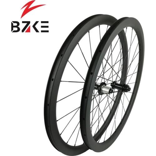 Carbon disc wheels powerway CT37 hubs center lock carbon road bike wheelset 40mm depth 29mm wide