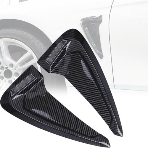 Car Air Vent Decoration Sticker for Fender Side Front Soft Trim For BMW X1 X3 X5 E36 E39 E46 E30 E60 E90 E92 F30 Sport