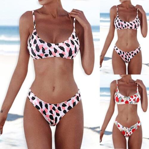 Bikini 2019 Swimwear Women Bandeau Bikini Set Push-Up Brazilian Swimwear Beachwear Swimsuit Bikinis 2019 Maternity 35
