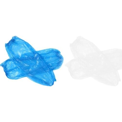 100PCS/Pack Disposable Waterproof Oilproof Oversleeves Waterproof Sleeve Eco-Friendly Cleaning Supplies For Indoor premium