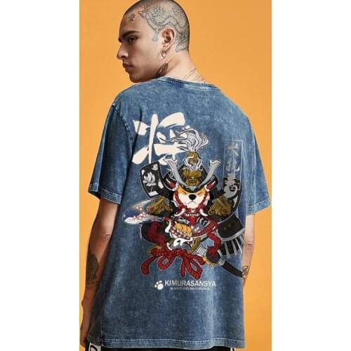 Asian Clothes Harajuku T-Shirt Unisex Hip Hop MenS Tshirt Cool Japanese Top Short Sleeve T Shirt Tops Tees Streetwear FF2700