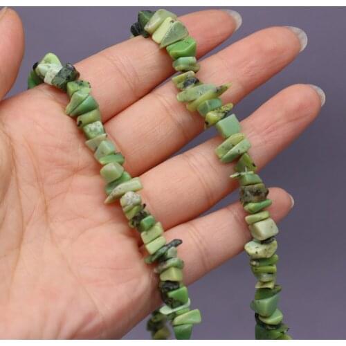 New Exquisite Natural Semi-precious Stone Crushed Beads Loose Beads for Jewelry Making DIY Necklace Bracelet 5-8mm Length 40 Cm