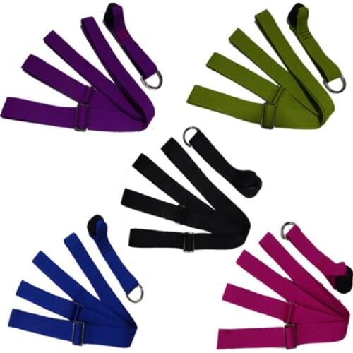 JOYLIVE Multifunctional Flexible Rope Flexible Stretch Band For Yoga Ballet Dance Gymnastics Training Leg Stretch Band