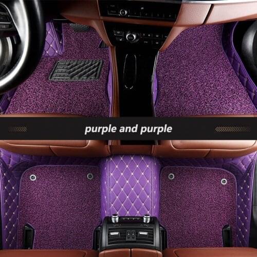 Kalaisike Custom car floor mats for Fiat All Models palio viaggio Ottimo Bravo Freemont 500 car styling auto accessories