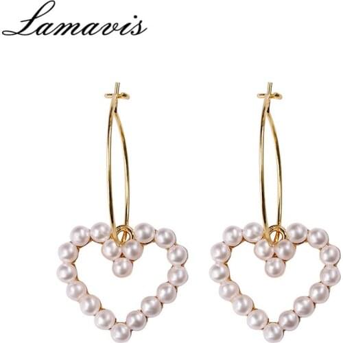 Lamavis Women's Gold Earrings