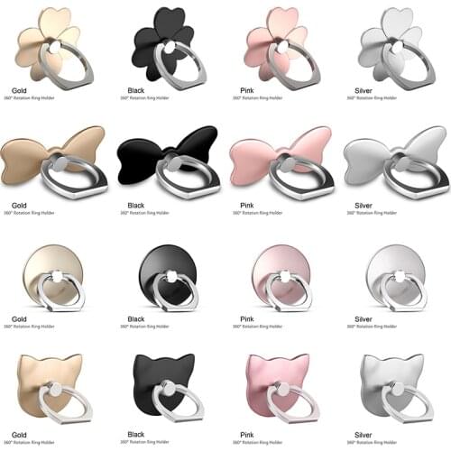 Mobile Phone Finger Ring Socket Holder For iPhone 11 X iPad Huawei Samsung Cell Phone Ring holder Mount Stand Smartphone Support