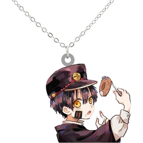 Fashion Anime Earthbound Boy Statement Alloy Chain Necklaces New Arrival Acrylic Handmade Art Choker Jewelery Wholesale Hot