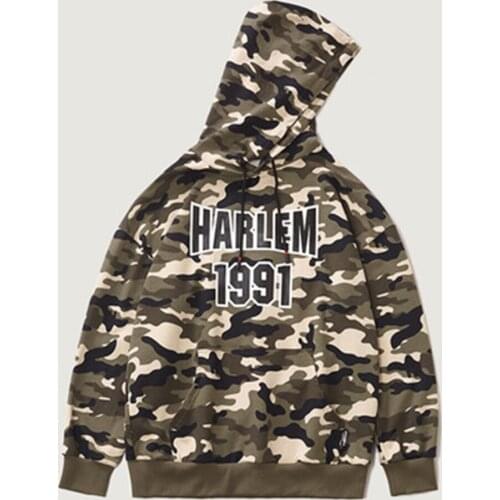 Anyvearon 2021 New Autumn&Winter Mens Hoodies Camouflage Design Trend Hoodie for men High Quality Pullover Brand Man Clothing