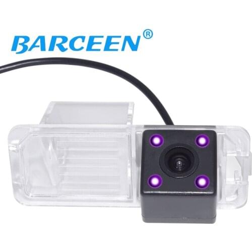 New Arrival 8LED Night vision Waterproof Rear View Camera For VW Polo V (6R) Golf 6 VI Passat CC Magotan Free Shipping