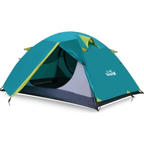 Hewolf Pro Outdoor Hiking Camping Tent 2 Person Climbing Picnic Lovers Travel Equipment 2019 EO