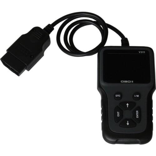 Portable Auto Engine Reader V311 Car OBD2 Diagnostic Scanner Color LCD Display Professional Automotivo Multifunction OBDII Tool