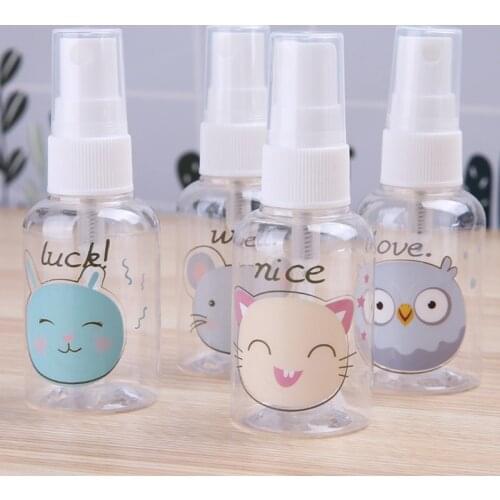 30/50/100ML Portable Travel Empty Refillable Bottles Empty Cosmetic Containers Sub-Bottle Spray Bottle Atomizer (Random Style)